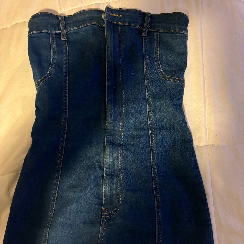 Edikted denim dress